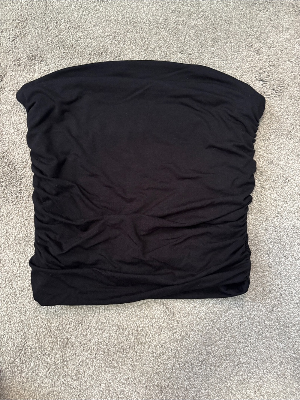 Black tube top